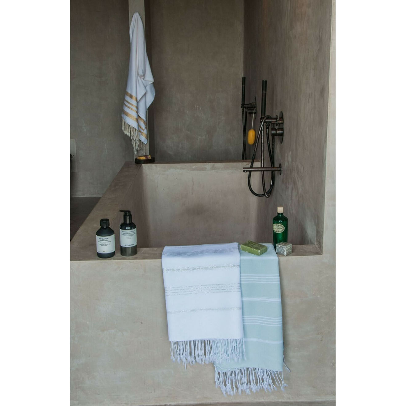 Febronie Fouta Classique Mykonos eau de nil - 100x200 cm