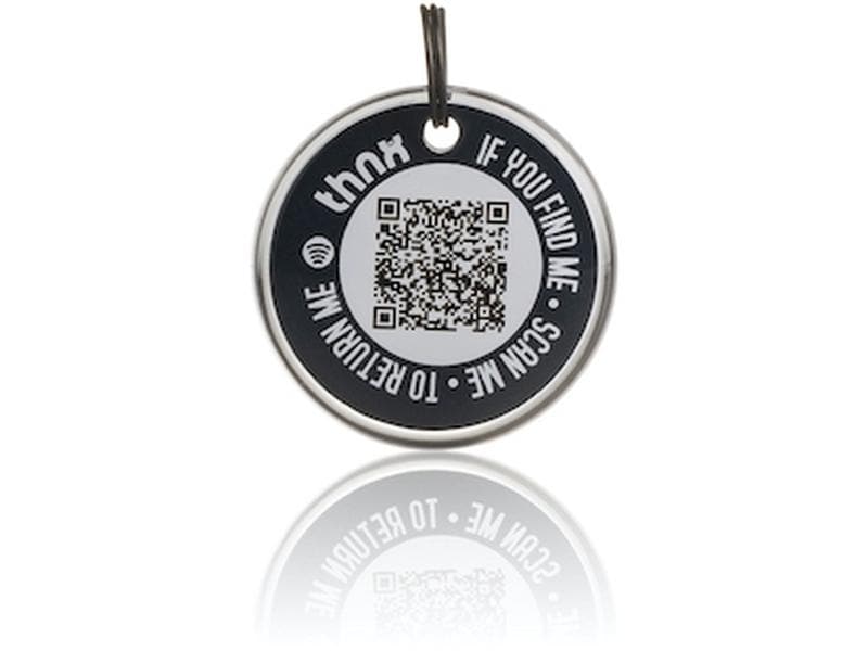 thnxtags Smart Travel Pack Schwarz Smart Tag-Set mit kostenloser und benutzerfreundlicher App