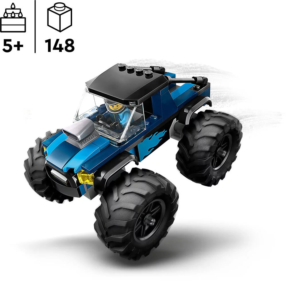 LEGO®CITY 60402 - LE MONSTER TRUCK BLEU