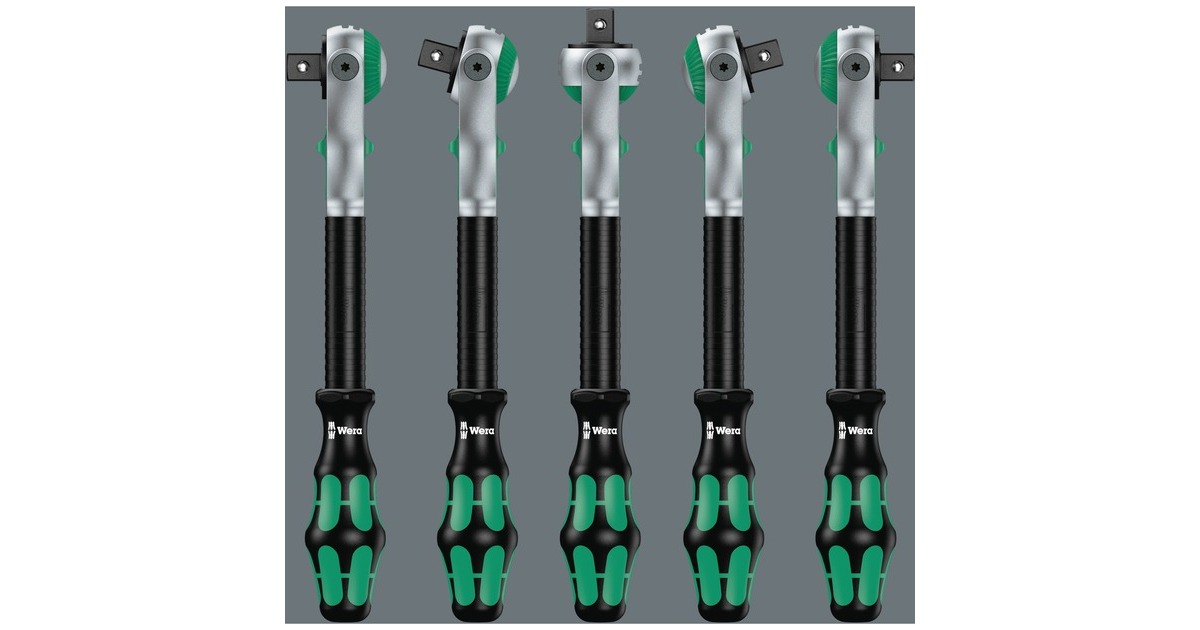 Wera8000 A SB Zyklop Speed ratel met 1/4