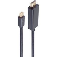 BASIC-S Câble mini DisplayPort - HDMI, 2,0 m