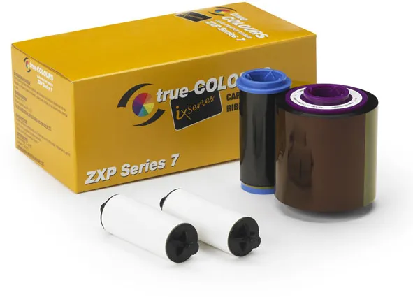 Zebra TrueColours ix Series YMCKOK - YMCKOK - kassette til print-bånd - for ZXP Series 7