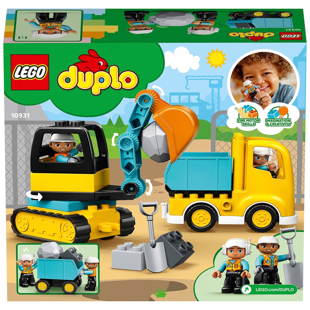 LEGO DUPLO 10931 LKW & Kettenbagger Konstruktionsspielzeug