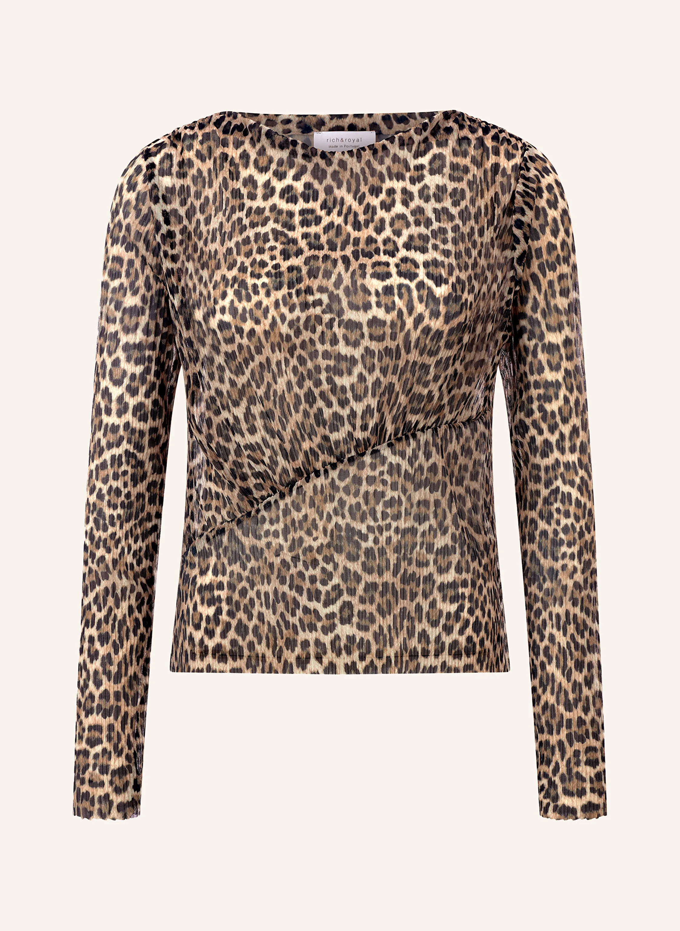 Rich & Royal Longsleeve aus Mesh