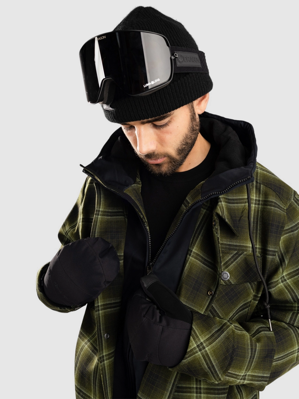 Empyre Traversed Jacket sea kelp/black
