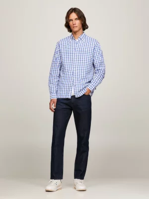 Camisa Flex Micro Check Regular Fit