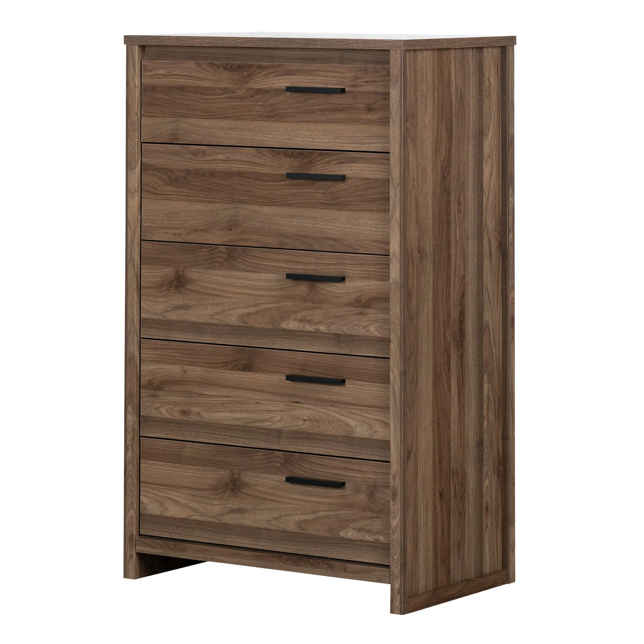 South Shore Commode 5 Tiroirs - Tao Noyer Naturel
