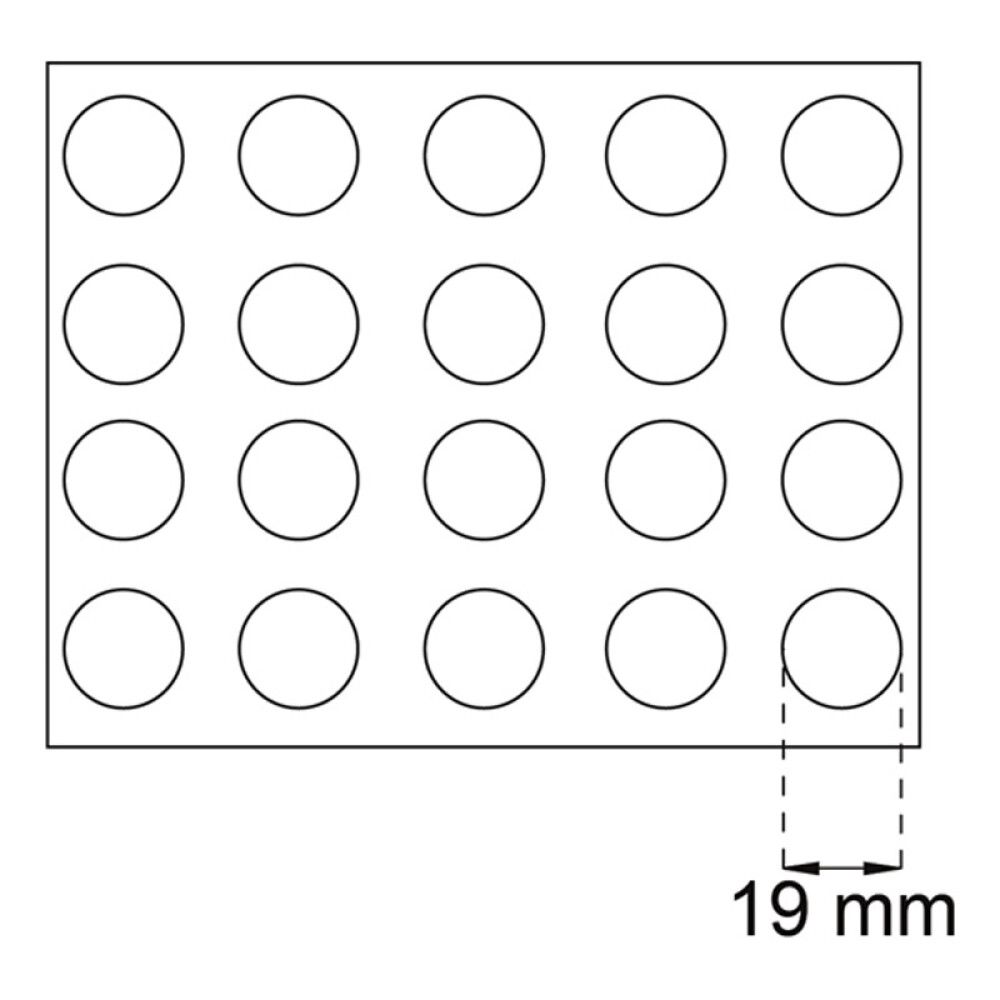 DØRSTOPPER HABO 5017 HVIT