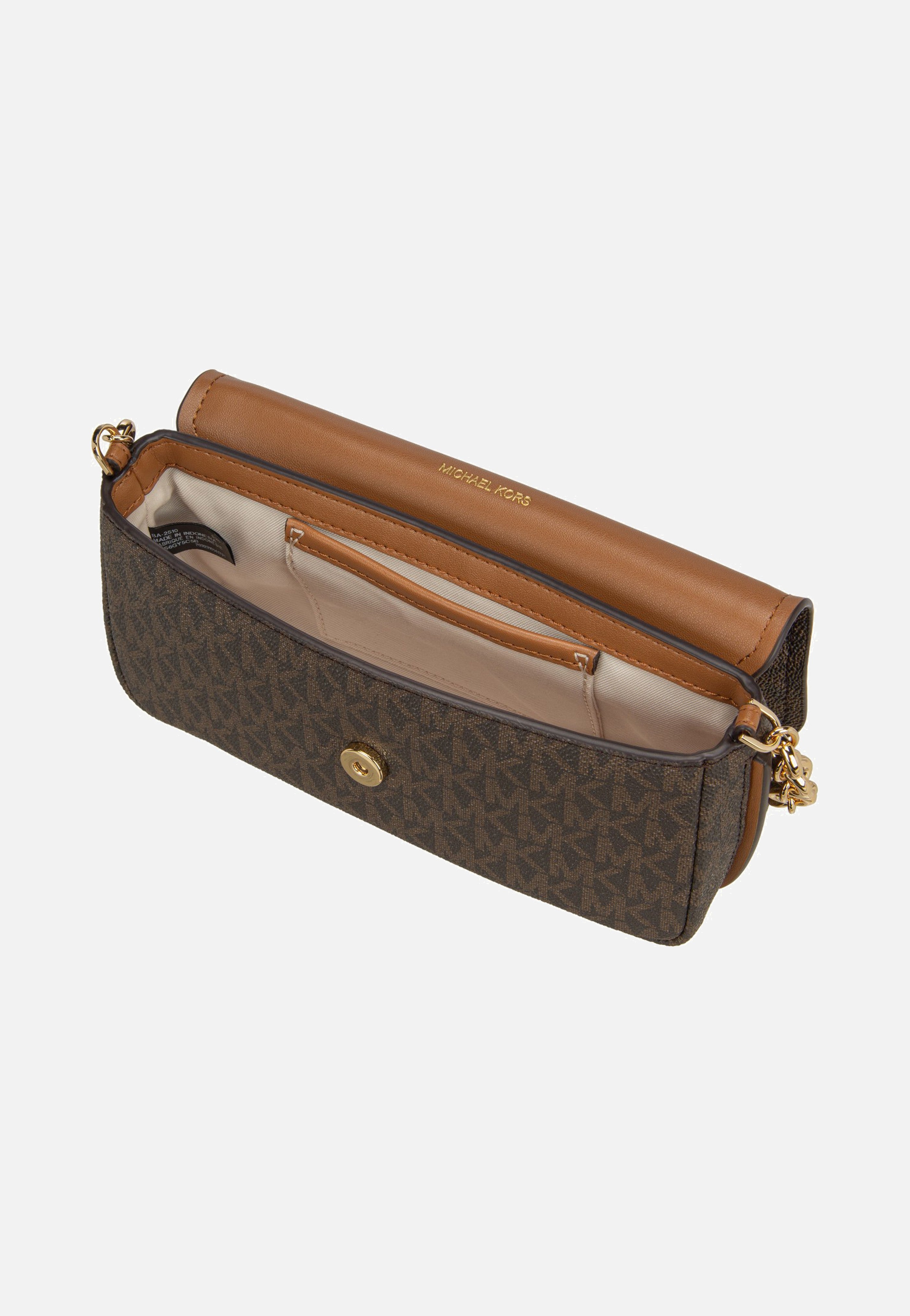 Nolita SM Flap Chain Xbody Brown/Acorn - Crossbody Bag