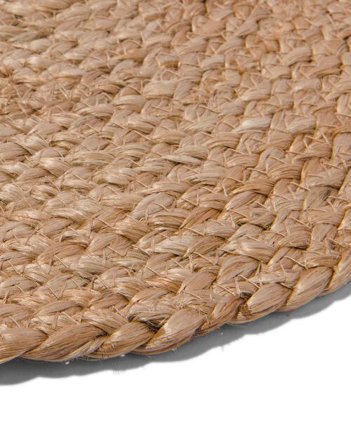 set de table en jute tressée - Ø 34 cm