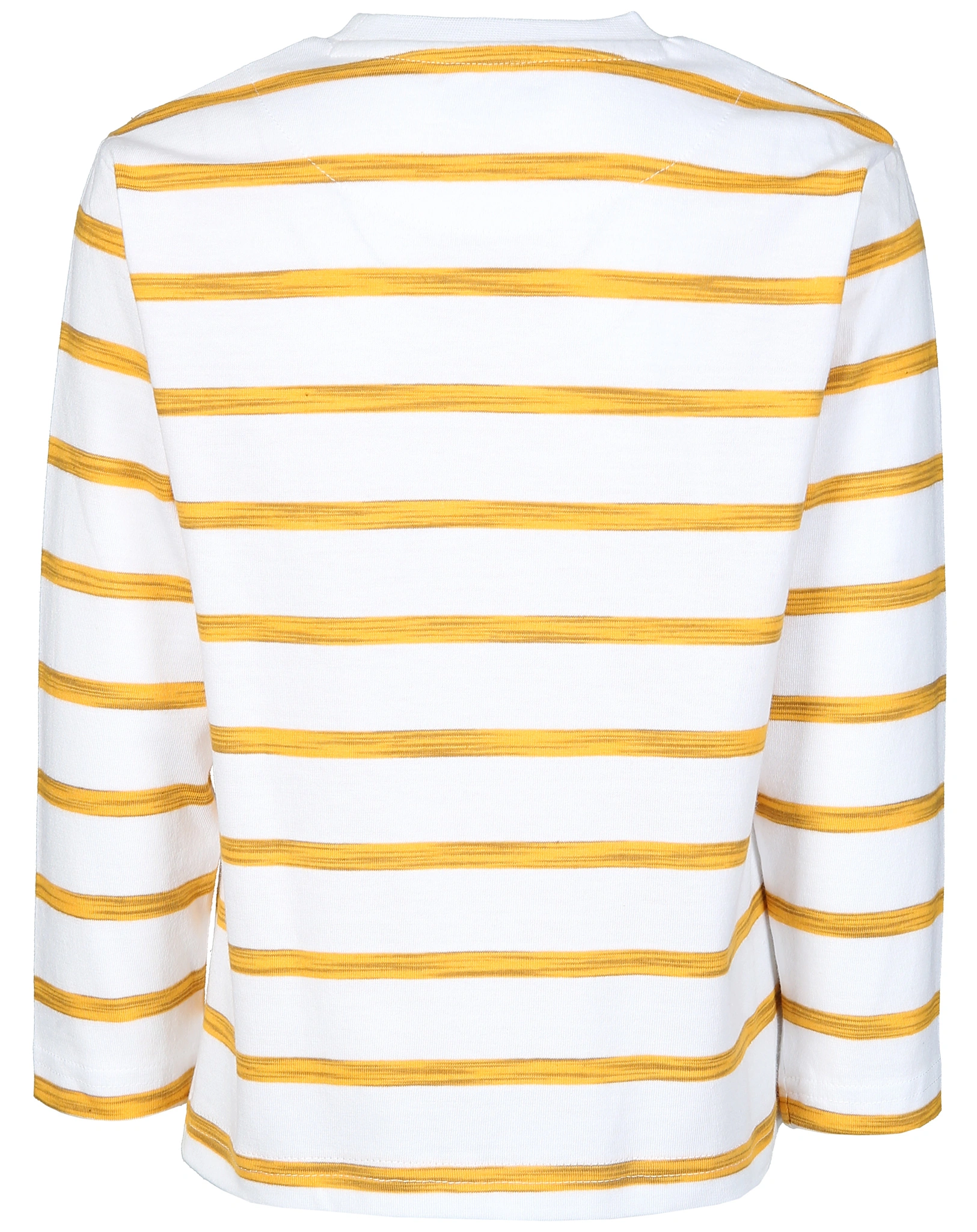 Langarmshirt STRIPES in ocker