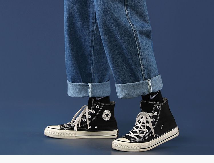 Femilina - Gewassen Loose Fit Jeans