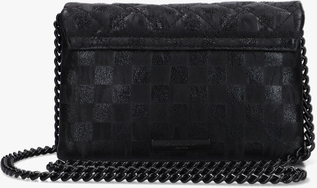 KURT GEIGER LONDON zwarte kurt geiger london schoudertas mini kensington eye