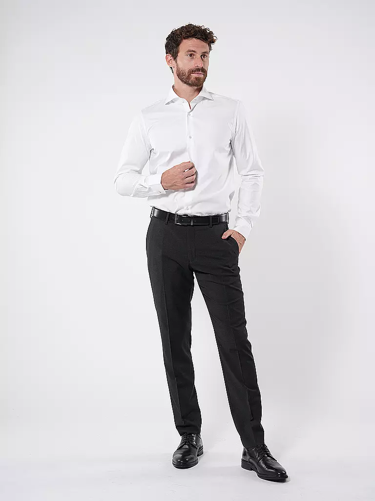 JOOP Hemd Slim Fit weiss