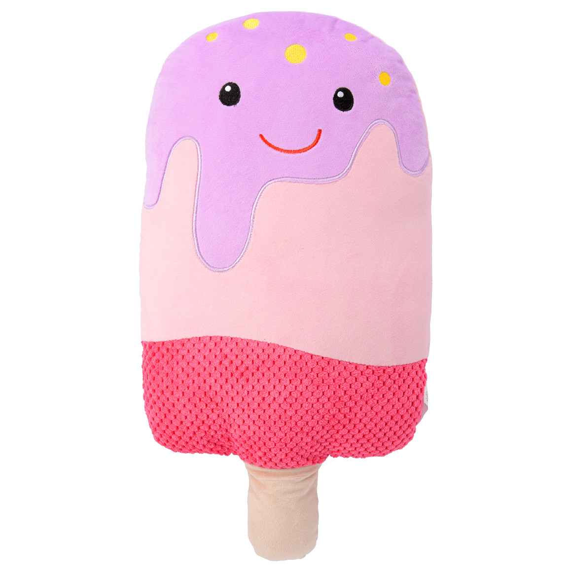 Topolino Figurenkissen Eis mit Füllung rosa / lila / pink