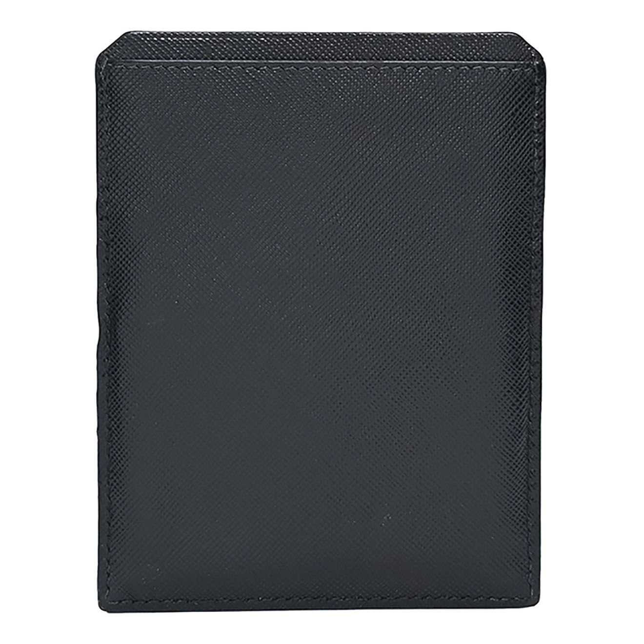 Prada Porte-cartes en Cuir noir - Très bon état - 10x12 cm