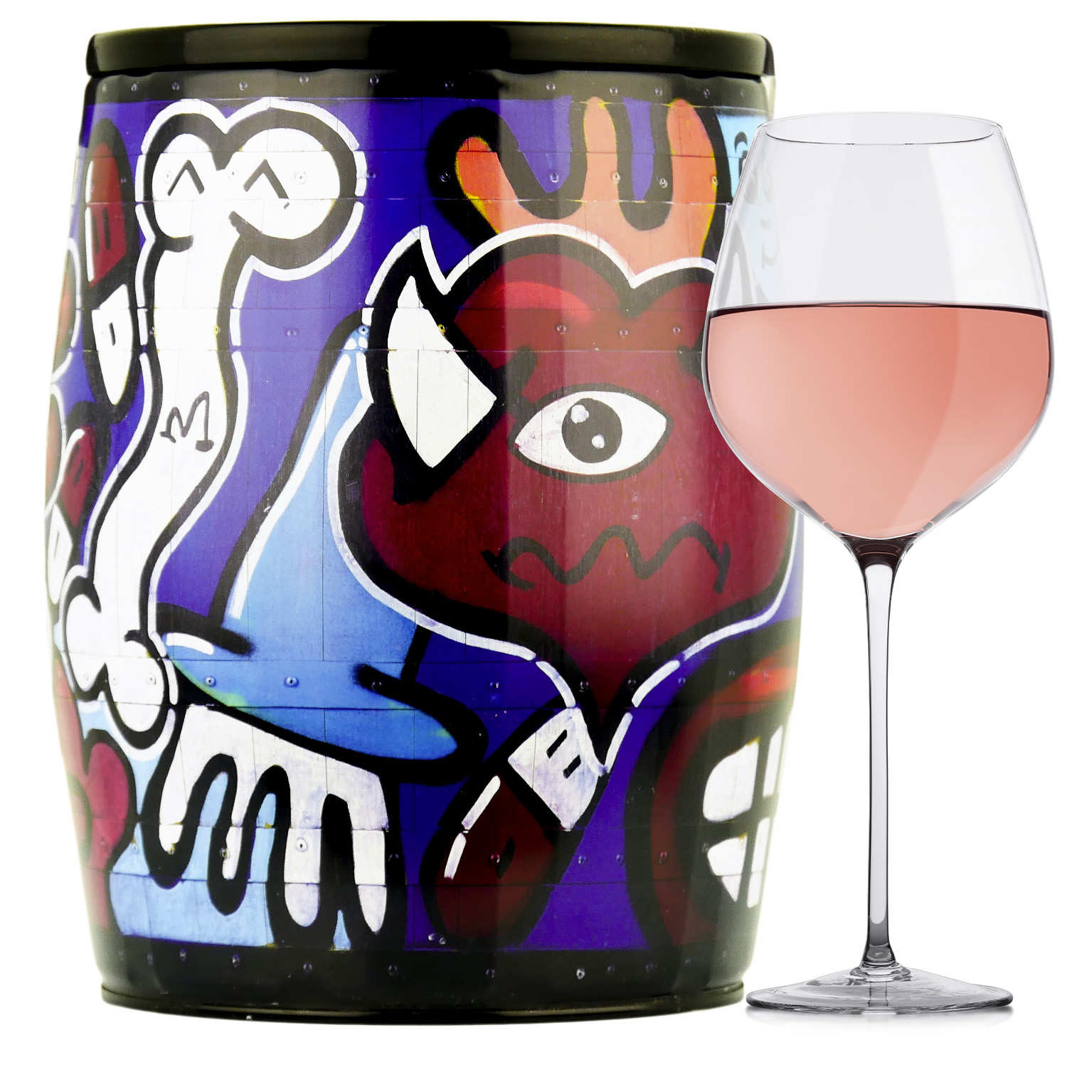 Bib'Art El Cumbone vin rosé Le Benjamin de Puech Haut