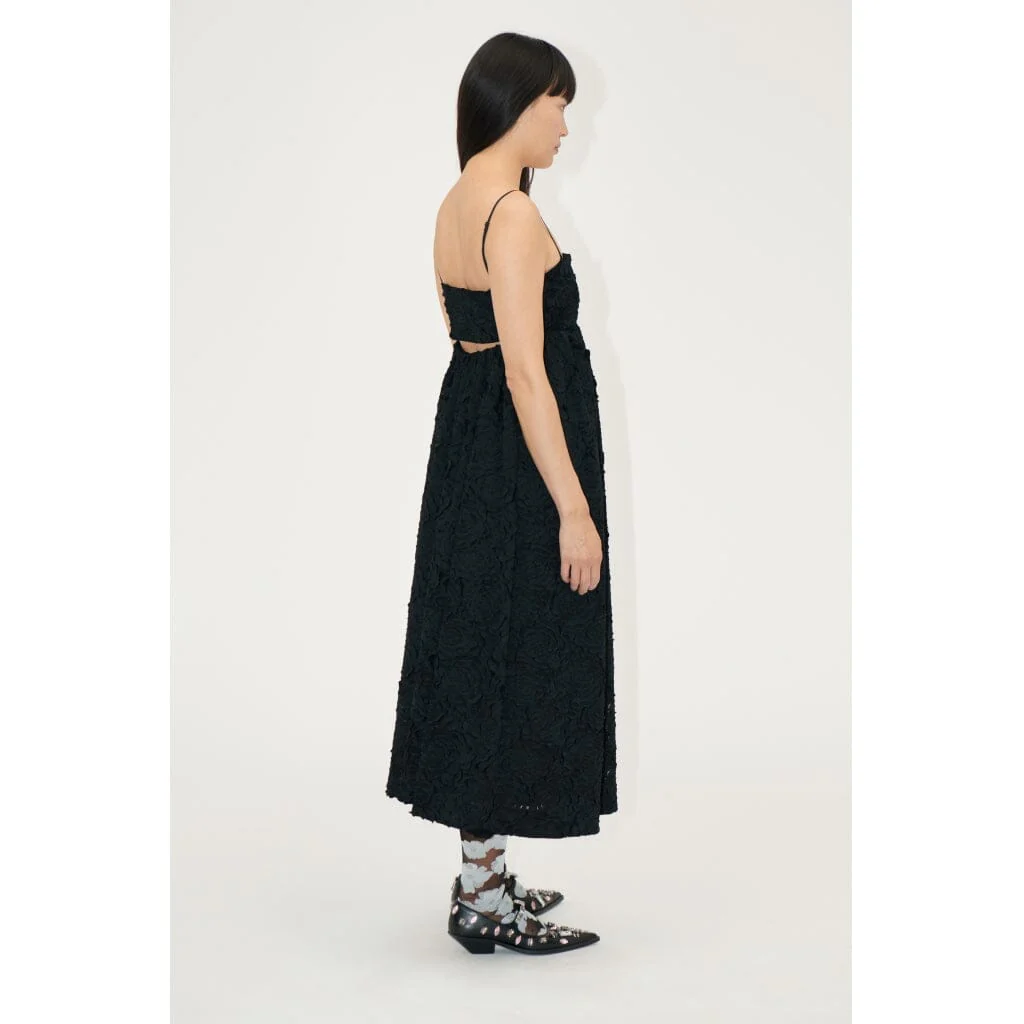 Stine Goya Volominous Midi Dress, 2320 Fil Coupé