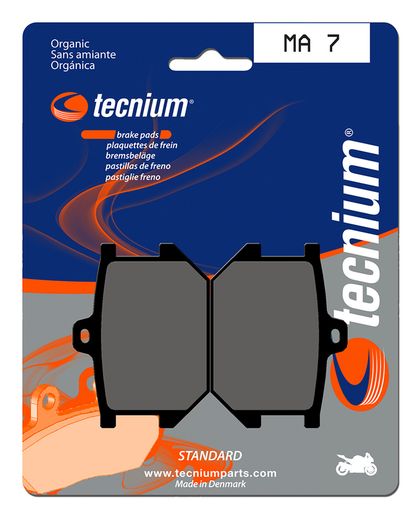 Plaquettes de freins Tecnium route organique - MA7