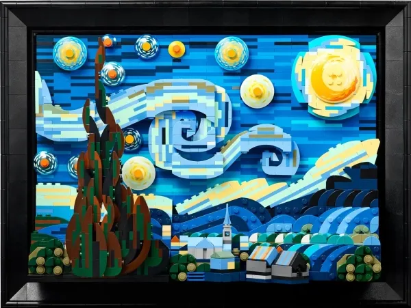 LEGO Ideas 21333 Vincent van Gogh – Stjernenatten