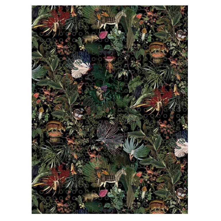 Moooi Carpets Menagerie of Extinct Animals vloerkleed 200x300 polyamide Raven