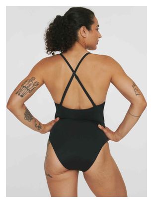Maillot de bain 1P Menstruel - Flux moyen - Noir