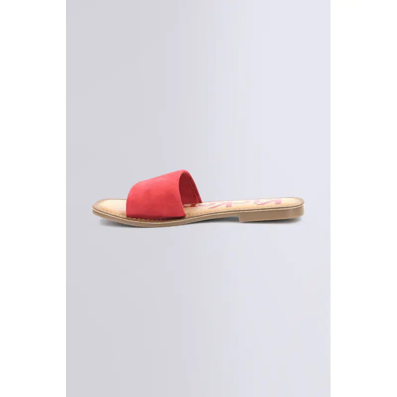 KICK GIPSI ROUGE MULES Cuir Femme