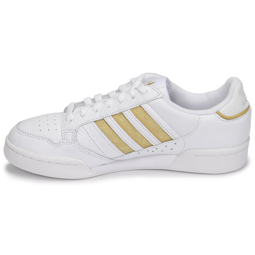 adidas Originals - CONTINENTAL 80 STRIPES - Blanc / Doré