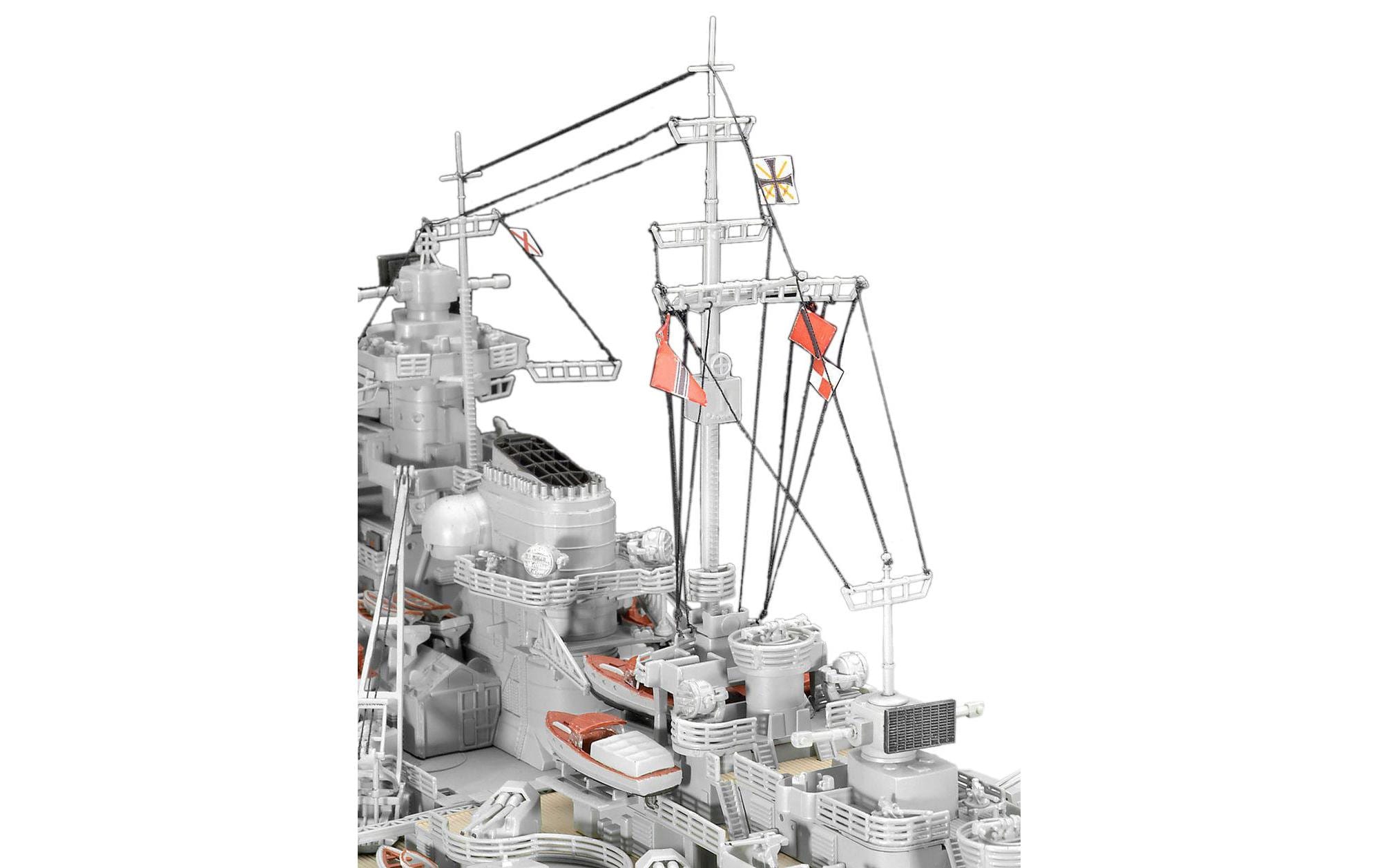 Bausatz Bismarck 1:350<br>Kunststoff Modellbausatz