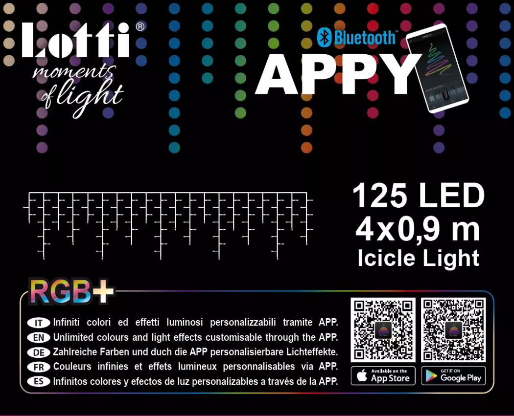 LED-Lichterkette Appy 125