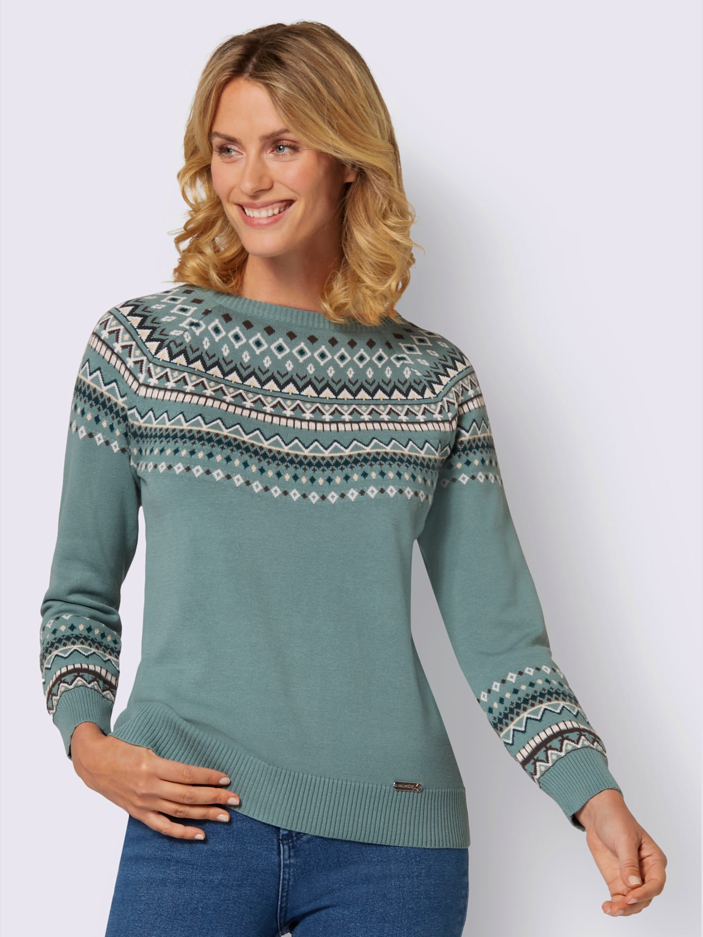 Pull pur coton