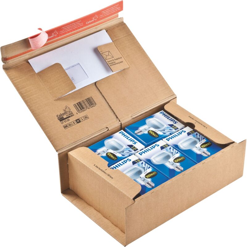 Boîte postale carton pour envoi fragile