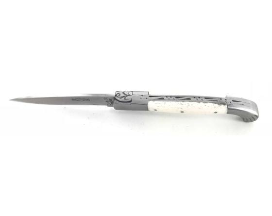 Le Voyageur - Os - 2 mitres Couteau de Poche par Thiers-Issard