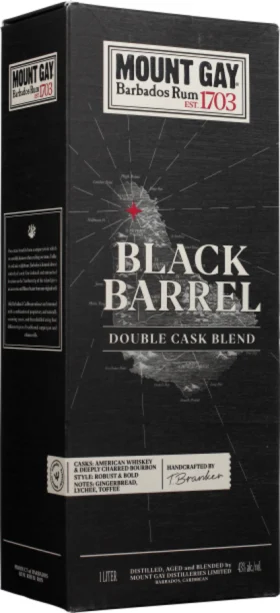 MOUNT GAY BLACK BARREL DOUBLE CASK 1LTR