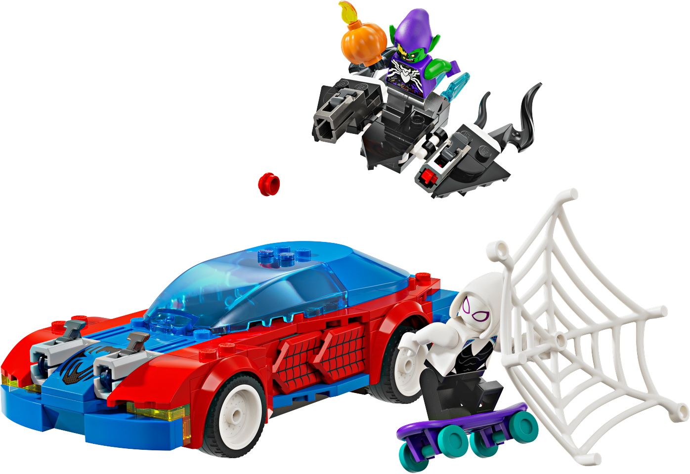 LEGO Super Heroes - Spider-Mans racerbil og Venom Green Goblin (76279)
