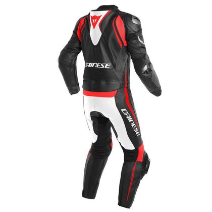 Combinaison Dainese LAGUNA SECA 4 MATT - 2 PIECES - Noir / Blanc