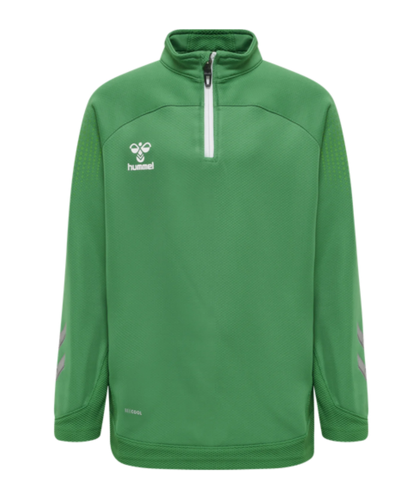 Hummel hmlLEAD HalfZip Sweatshirt Kids Grün F6235