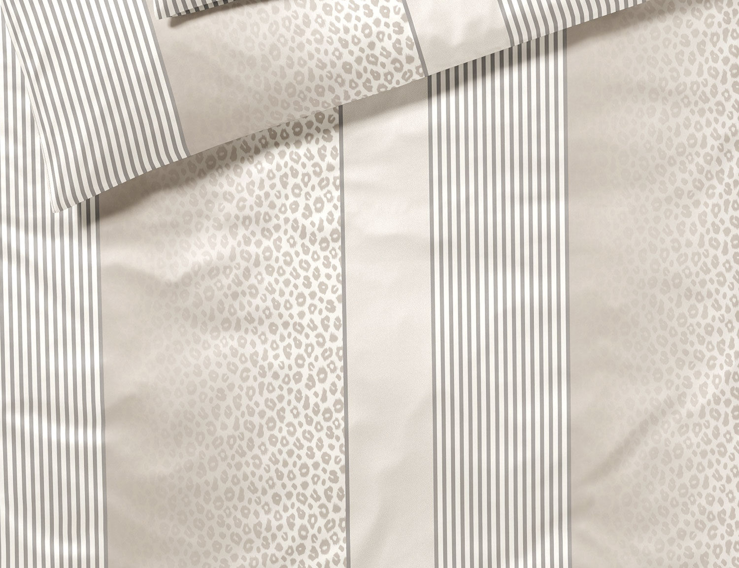 JOOP! Satin Bettwäsche Leo mit Leopardenmuster