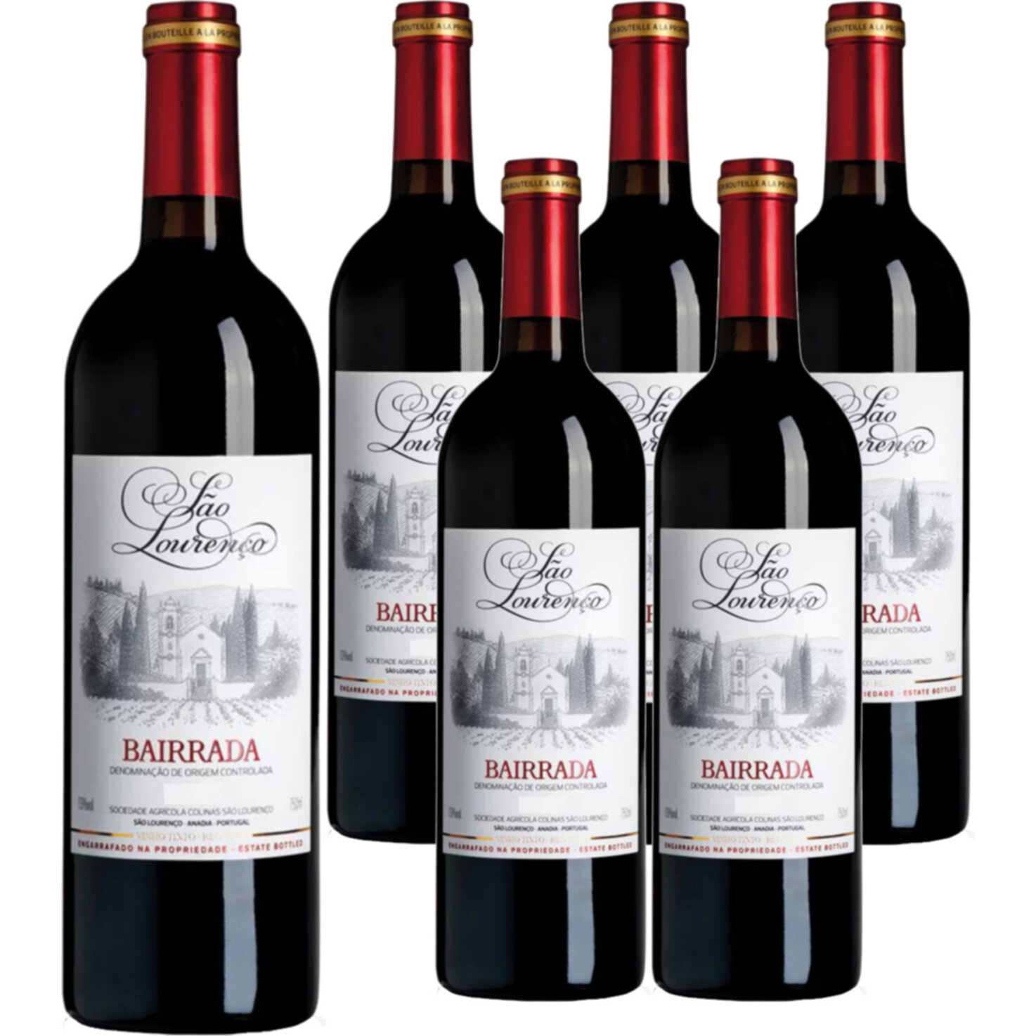 Bairrada DOC Colinas de São Lourenço Rosso 6x 75cl -6x 75cl