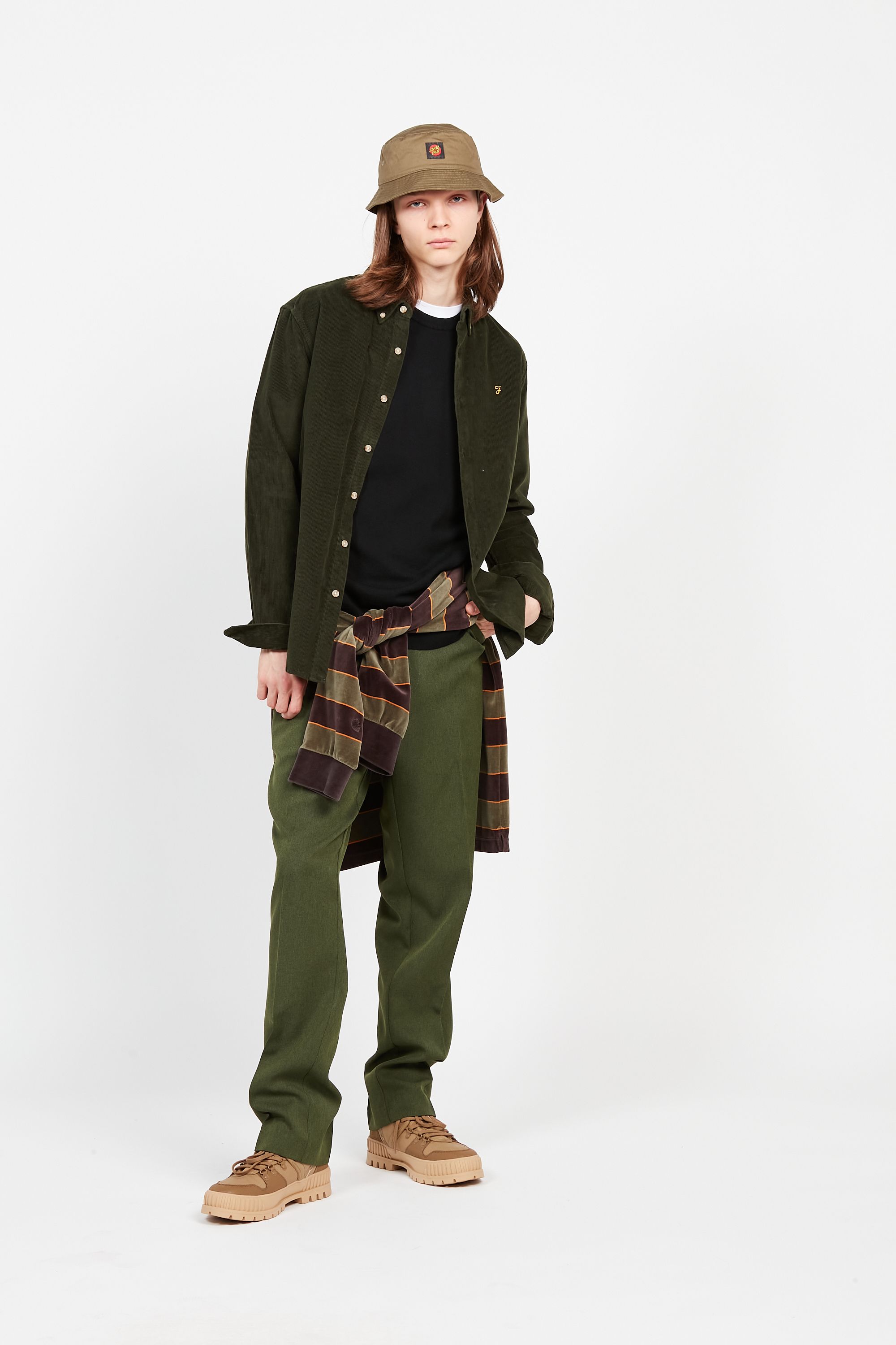 FARAH Chemise  BOWERY Vert