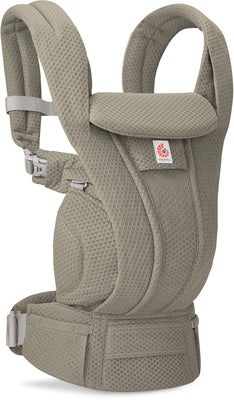 Ergobaby Omni Deluxe Bæresele Mesh, Soft Olive