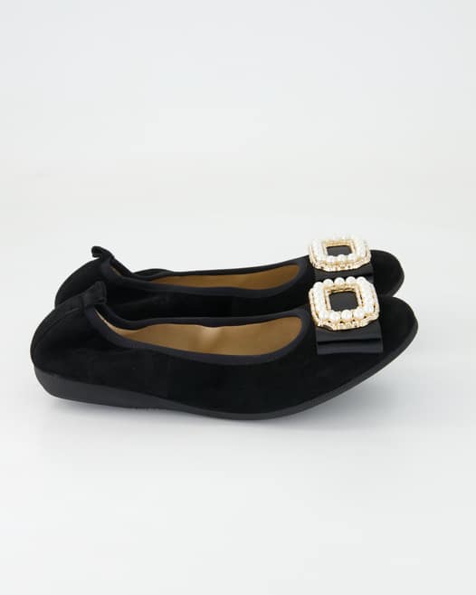 La Ballerina Elletra Ballerinas in Schwarz