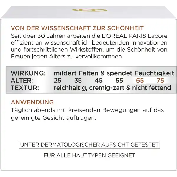 Gesichtscreme Anti-Falten Experte 45+ Nachtpflege