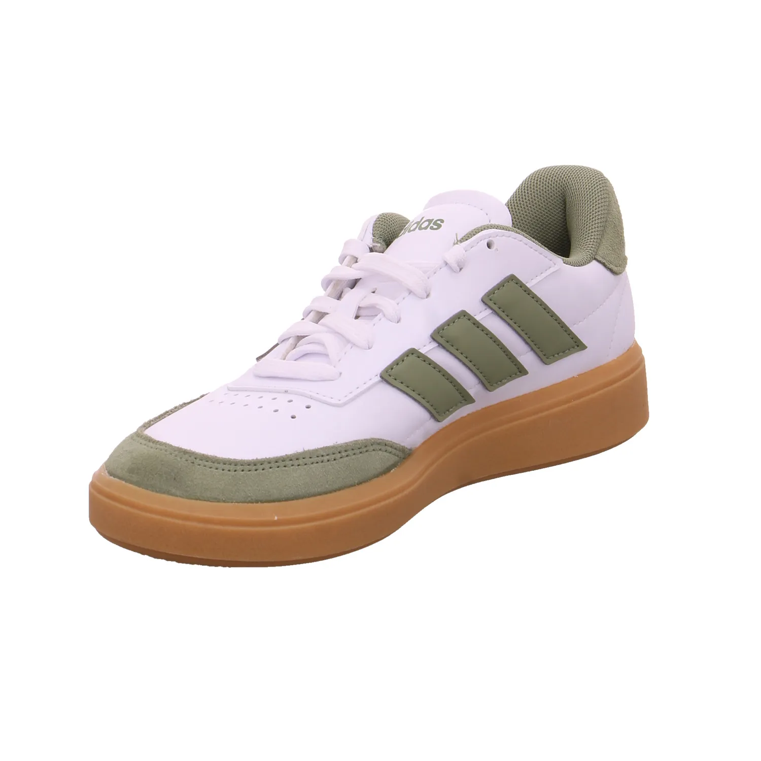 ADIDAS Kinder Sportschuh Weiss Lederimitat