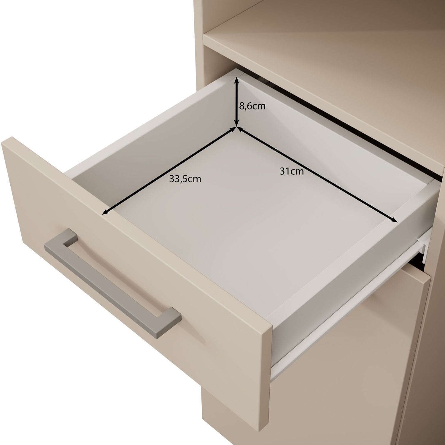 Rowley 2 - Wasmachinekast - Beige