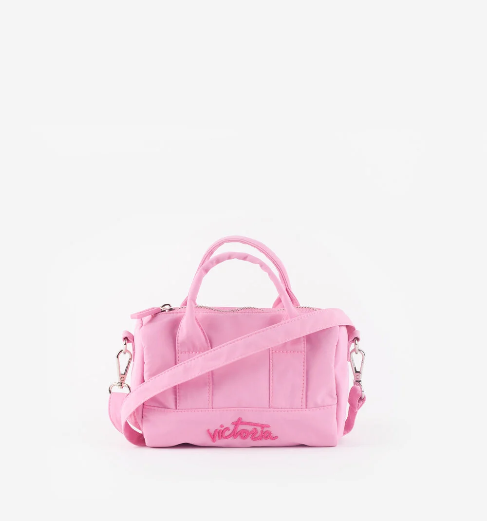 MINI SAC BANDOULIÈRE NYLON BRODÉROSA