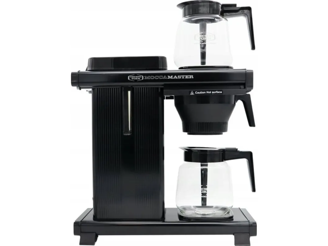 Moccamaster Moccamaster - Moccaserver Autofill Black - Kaffemaskine med overløb