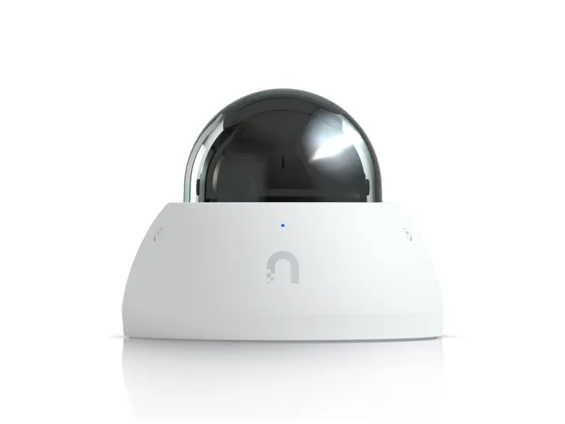 Ubiquiti UniFi AI Dome - Netværksovervågningskamera - indendørs, udendørs - beskyttet mod vandalisme / vejrbestandig - farve (Dag/nat) - 8 MP - 3840 x 2160 - 4K - audio - GbE - PoE