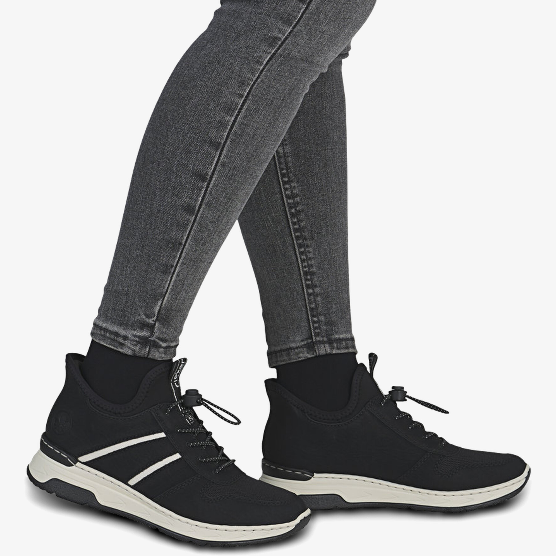 rieker Damen Halbschuhe schwarz - Online kaufen bei reno.de