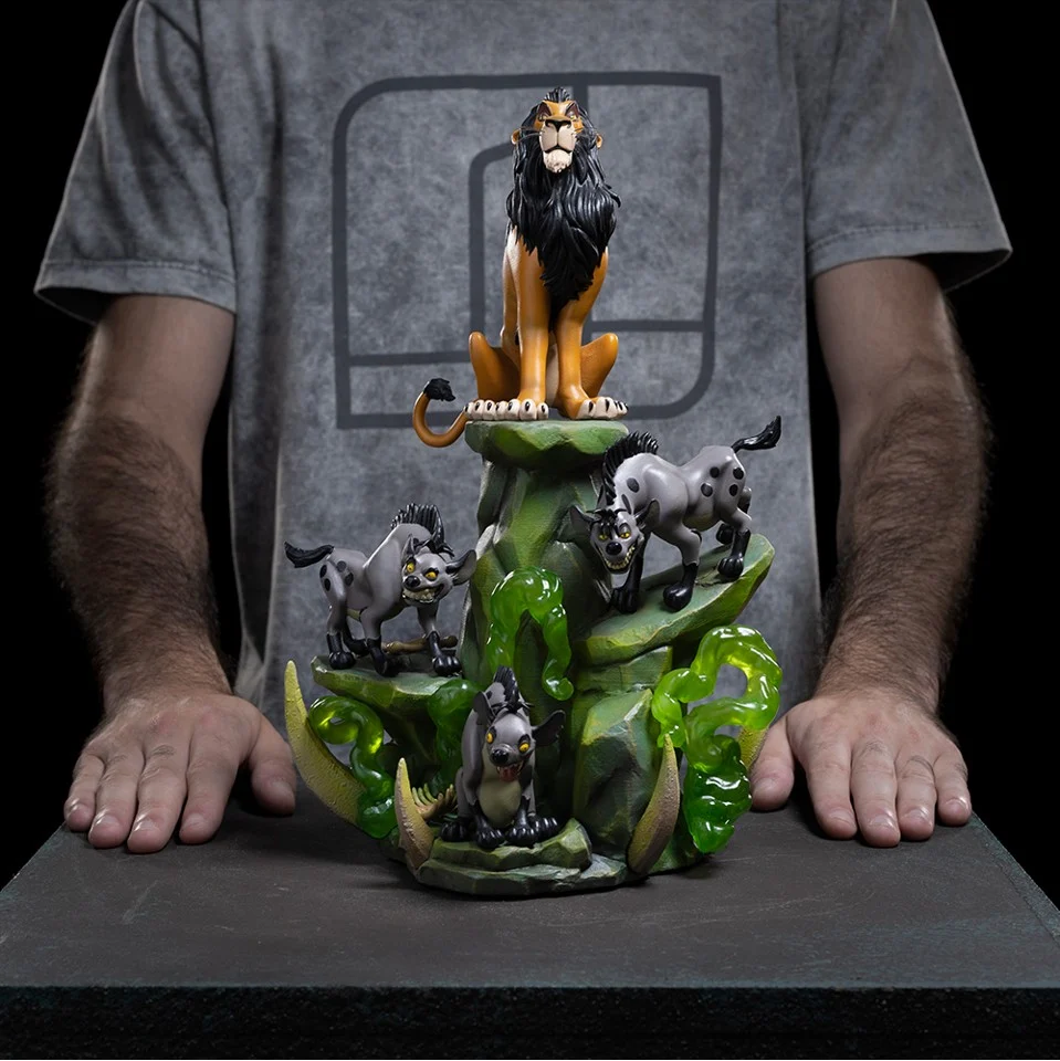 Lion King - Scar Statue Deluxe Art Scale 1/10